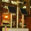 結合風能和太陽能的綠色設備(圖片來源：Cool Online)