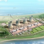 彭澤核電廠完工預想圖，圖片摘自江西核電公司