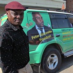 尚比亞綠黨總統參選人Peter Sinkamba。