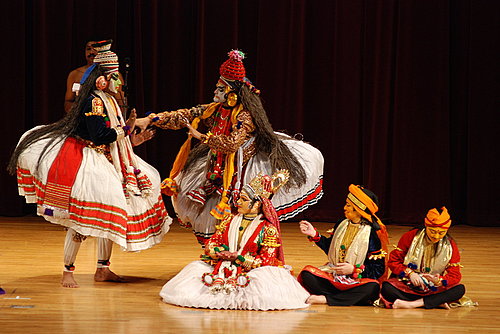 聲色力美學飽滿的印度表演藝術。圖片提供:吳德朗。