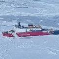 科學家搭乘冰船Healy在白令海進行研究；圖片來源：美國地質調查局阿拉斯加科學中心