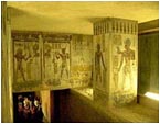 拉姆西斯三世墓室的壁畫保持得