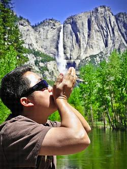 慶祝加州優勝美地國家公園的飲用水。Rex Polito 攝。