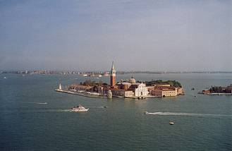 建於聖喬治馬焦雷島的聖馬克鐘樓；圖片來源：維基百科