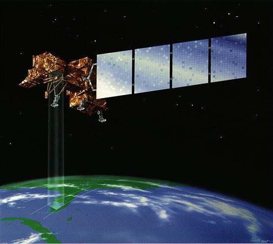 Landsat7人造衛星圖