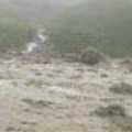 圖1:洪水暴漲時的嘉農農溪
