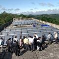 工研院與民間業者共同研發的「太陽能冷卻空調系統」。