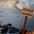 黎巴嫩海灘上的標示寫著：這是你的海灘，保護它！（圖片來源：FOE）