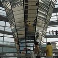 德國柏林國會大廈玻璃圓頂