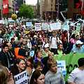 雪梨超過5萬人參與對抗全球暖化示威（圖片來源：Global Climate Compaign）