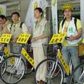 綠黨單車宣傳隊 :: 照片提供：台灣綠黨