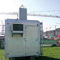 北京奧運建設工程的空氣品質監測器（圖片來源：BOCOG）