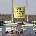 綠色和平在德國波茨坦會議要求八大工業國採取行動（圖片來源： Greenpeace Germany)