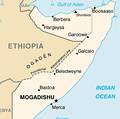 索馬利亞地圖（圖片來源：CIA World Factbook）