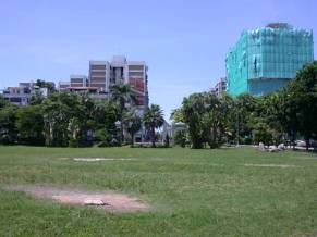 公園綠地在都市高度發展與人口密集的城市中，相當重要。