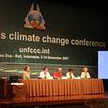 各宣誓城市藉峇里島氣候變遷會議會場發表聲明