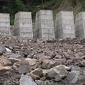 石門水庫集水區的梳子壩工程