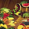 各式蔬菜水果。圖片來源：維基百科