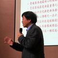 曾梓峰教授發表演講。圖片來源：何俊彥