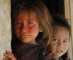 秘魯原住民小朋友。圖片來源：Survival International