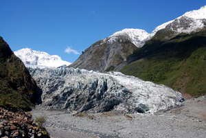 西地國家公園最具特色的冰川，受氣候變遷影響，快速消融。圖片提供：小葉子