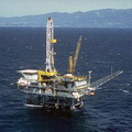 位於美國海域上的石油鑽探。圖片來源：Minerals Management Service