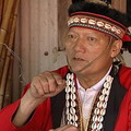 達邦部落酋長汪俊松先生。圖片來源：公視「我們的島」