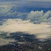 一片在佛羅里達的邁阿密上空的暴風雲；圖片來源：Don Shackleford