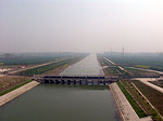 三陽河潼河寶應站工程；圖片來源：中國南水北調網站
