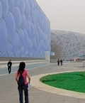 水立方和鳥巢體育場已成北京奧運的象徵圖騰；圖片來源guidofoc