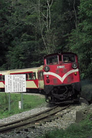 阿里山鐵道。圖片提供：中華世界遺產協會
