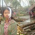 遭風災襲擊之村落（Photo courtesy IFRC）