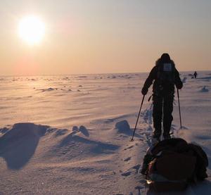 北極冰山消融也入選獨立報2008年度十大環境新聞。照片來源：《征服北極》劇照