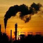 英國Teesside工廠及煉油廠釋放溫室氣體(照片由Ian Britton拍攝, 取自Freefoto.com)
