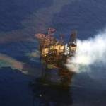 2009年莫塔拉油田（Montara oil）漏油事件，圖片節錄自維基百科
