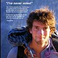 「將票投給環境」的廣告 （圖片來源：www.patagonia.com）