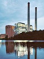 北卡羅萊納州一燃煤發電廠效率全美第一。圖片來源：Massey Energy