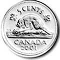 加拿大河狸硬幣 (圖片來源：加拿大皇家造幣廠)