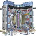 實驗性核融合反應爐（ITER）示意圖(圖片來源：美國能源部)