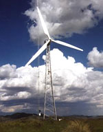 高效能風力發電農場，圖：NREL/PIX