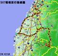 我們決定要用雙腳走到台灣西海岸，也要走到台灣的最高峰，表達保護台灣海洋山林的決心。(圖片來源：台灣生態學會)