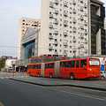 巴西庫力奇巴市的快速公車系統；圖片提供：張維修