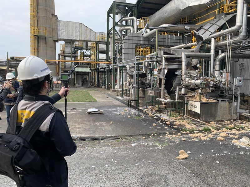 不是開工放炮 李長榮大社廠鍋爐爆炸黑煙 高市環保局開罰10萬元