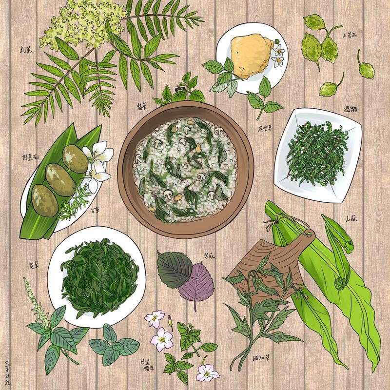吃野菜 面對餐桌上的氣候變遷