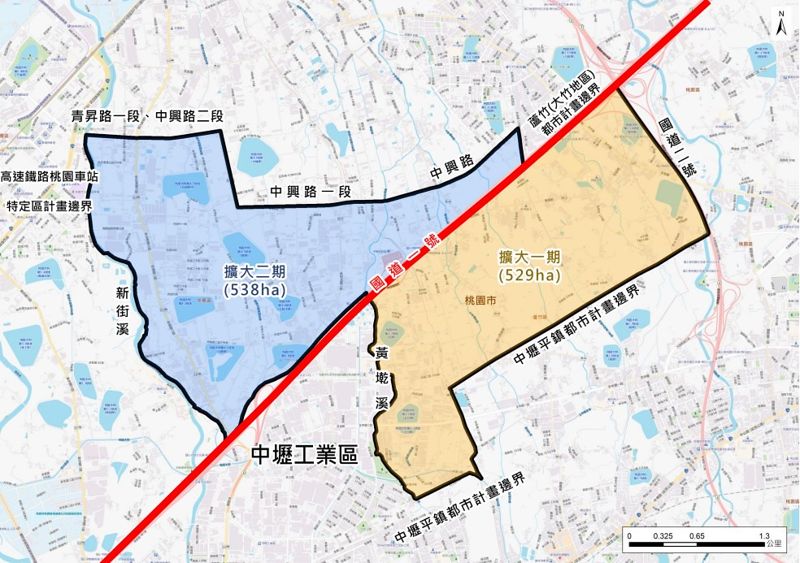 中壢產業特定區開發逾千公頃 環委建議降低規模、引進都市關聯產業