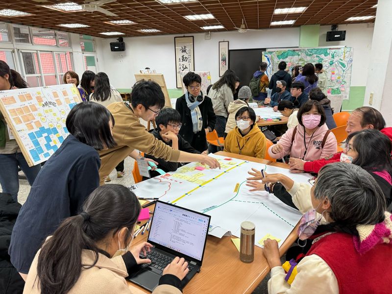 文山社大辦淨零工作坊 12歲～60多歲居民共商在地氣候解方
