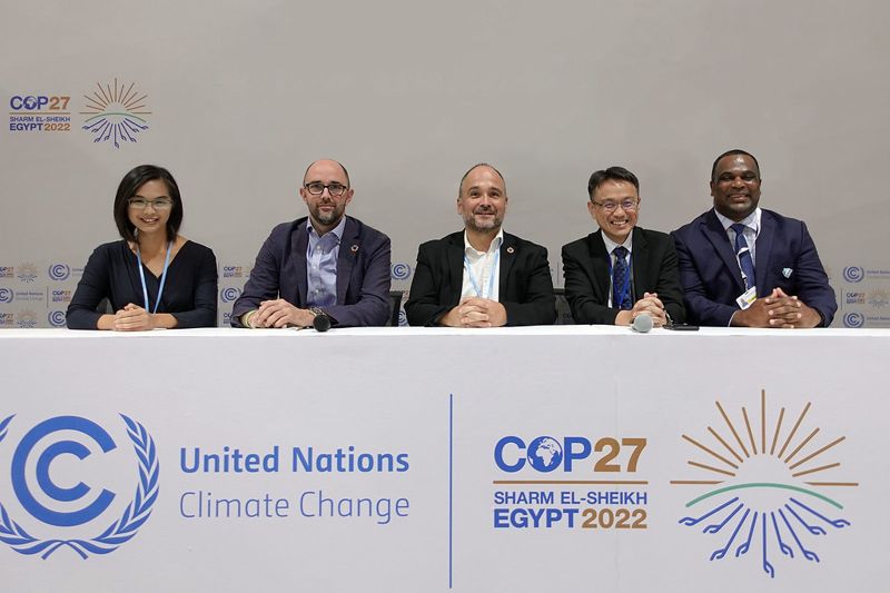 唯一一場台灣主辦的行動座談 台達COP27交流島嶼儲能及珊瑚復育經驗