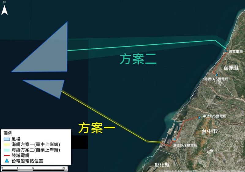 北能風場環評初審過關 鯨豚減噪無防範、陸纜上岸經石虎熱區