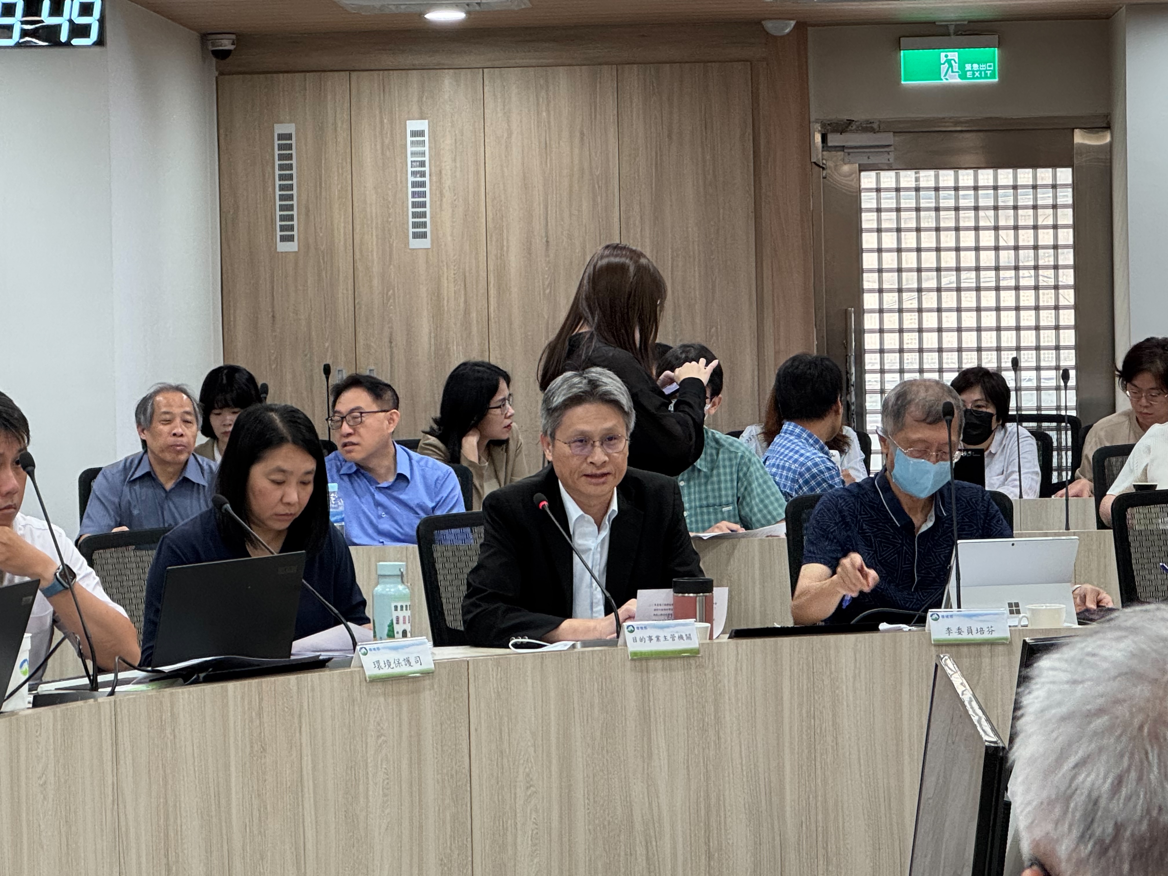 國科會副主委蘇振綱出席會議。攝影:李蘇竣