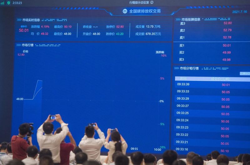 邊做邊學 中國碳市場開市一個月的挑戰